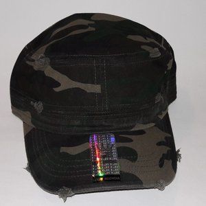 - Cadet style plain Vintage distressed Camo …